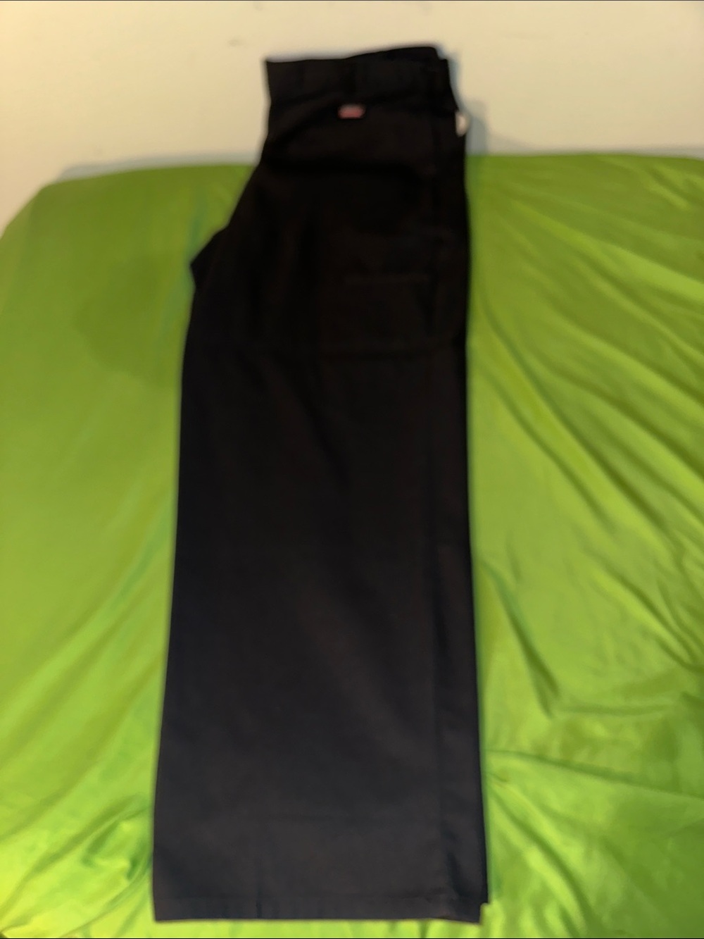 Dickies Black Double Knee. Baggy Skate Pants.
